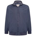 CARABOU HENLEY Harrington Jacket NAVY