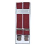 IBEX EXTRA LONG WIDE BRACES WINE