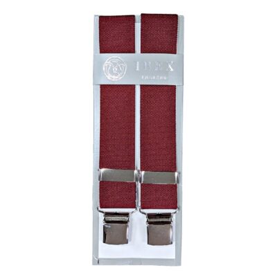 IBEX EXTRA LONG WIDE BRACES WINE