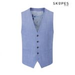 Skopes Redding Big Mans Stretch Waistcoat Blue