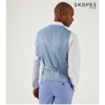 Skopes Redding Big Mans Stretch Waistcoat Blue