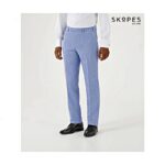 Skopes Redding Big Mans Stretch Trousers Blue