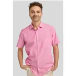 dtls1202-pink-linen-blend-short-sleeve-shirt