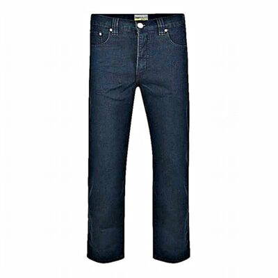 KAM BIG MANS STRETCH JEANS BLACK KBS101