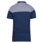 D555 RIGBY CUT AND SEW PIQUE POLO WITH YOKE DETAIL 8XL