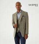 SKOPES INGRAM TWEED STYLE JACKET SAGE