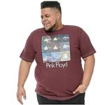 D555 Mens Official Pink Floyd Big T-Shirt Division