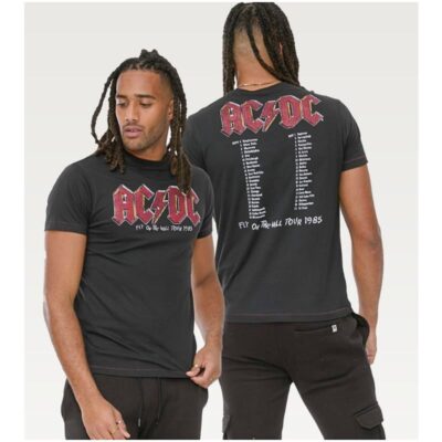 D555 JAILBREAK OFFICIAL AC/DC PRINT T-SHIRT