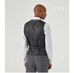 JACOB – SKOPES GREY CHECK SUIT WAISTCOAT