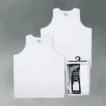 ESPIONAGE BIG MENS TWIN PACK PREMIUM COTTON VESTS