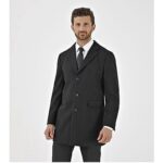 SKOPES FAIRLOP BLACK OVERCOAT