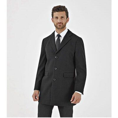 SKOPES FAIRLOP BLACK OVERCOAT