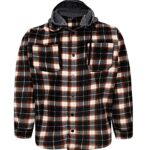 ESPIONAGE FLEECE CHECK OVERSHIRT SH418