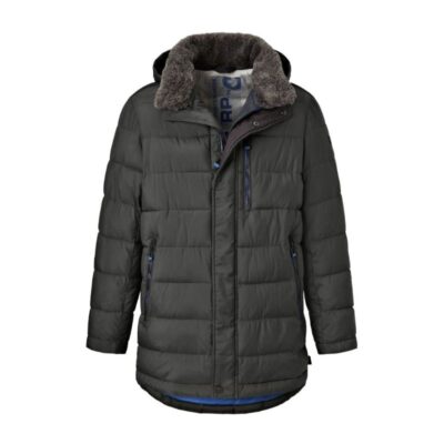 REDPOINT RAFFY Mens Big Padded Parker with detachable hood OLIVE