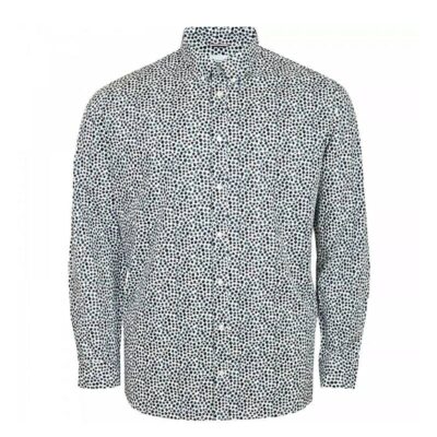 BEN SHERMAN LONG SLEEVE DITZY FLORAL PRINT SHIRT