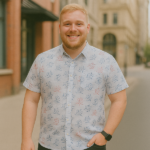 KAM Big Mans Leaf Pattern Short Sleeve Shirt KBS6341