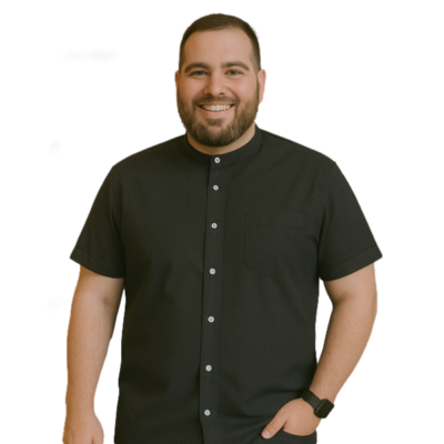 KAM Grandad Premium Oxford Short Sleeve Shirt KBS P020B