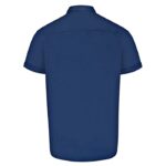 KAM Grandad Premium Oxford Short Sleeve Shirt KBS P020Ba