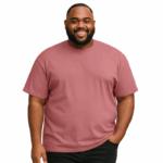 Espionage Big Mans Cotton Tee Dark Pink T015