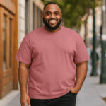 Espionage Big Mans Cotton Tee Dark Pink T015