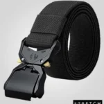 D555 DALE Tactical Stretch Webbing Belt BLACK