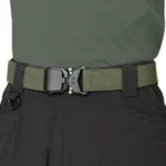 D555 DALE Tactical Stretch Webbing Belt KHAKI