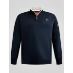 D555 RUSSEL Big Men’s 1/4 Zip Fleece Sweatshirt 621806