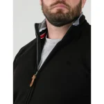 D555 JOHNSON Big Men’s Thru Zip Fleece Sweatshirt 621804