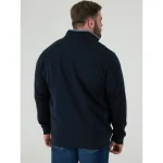 D555 JOHNSON Big Men’s Thru Zip Fleece Sweatshirt 621804