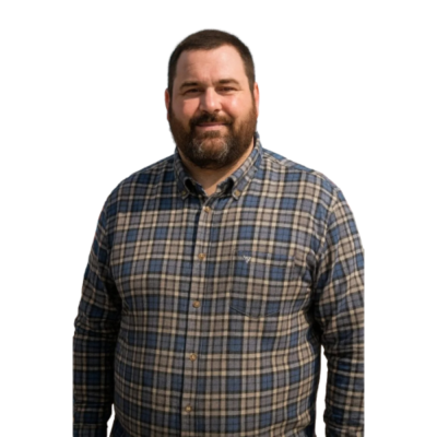 COTTON VALLEY Long Sleeve Flannel Shirt Blue/Grey 15770