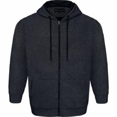 KAM Textured Interlock Hoody INDIGO KBS7078