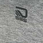 D555 RETFORD Dry Wear Performance Tee Charcoal Marl