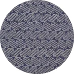 D555 SCARBOROUGH Mans Printed Polo Shirt NAVY