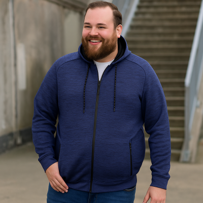KAM Active Performance Hoody INDIGO