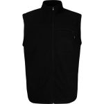 KAM Bonded Sherpa Fleece Lined Body Warmer BLACK KV99
