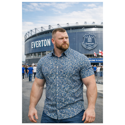 £45 2XL - 6XL DG'S DRIFTER Floral Print Shirt Short Sleeve 14931 NAVY - Douglas & Grahame Est 1924 is a leading menswear Brand House. DG's Drifter Flower Print Shirt, designed for those who appreciate style and comfort. Crafted from high-quality cotton, this shirt features vibrant  Brown Hues with a unique floral print pattern that adds a fresh touch to your wardrobe. The regular fit ensures ease of movement, making it an ideal choice for both casual outings and relaxed weekends. Experience the perfect blend of fashion and functionality with the DG's Drifter shirt Their Drifter designer label is a highly commercial brand– focusing on elevated casuals and soft formal wear, each piece designed with versatility, ease of wear and comfort in mind and suited to men who have a modern yet classic sense of style. This Smart Floral printed fashion shirt is no exception and oozes Style and confidence, and are Now available through Georges Big mans Shop in big sizes up to 6XL £45 DG'S DRIFTER Floral Print Shirt Short Sleeve 14931 NAVY DG's Iconic Drifter Label - Pair these with one of their Fashion Stretch Corduroy  ranges for a real statement look Short Sleeve Cool crisp fresh handle Contemporary button down collar Contrast trim detail to  inner collar Coordinated buttons Chest Pocket Generous Cut and Length Also available in Navy 100% COTTON 2 - 6XL