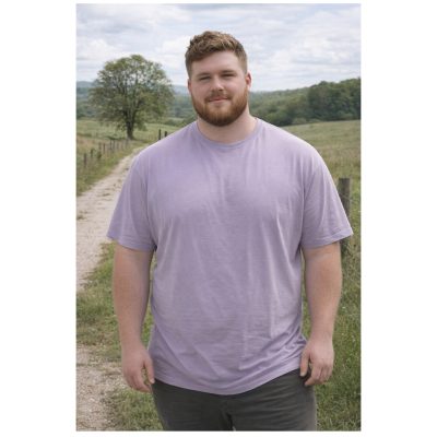 2XL to 8XL £13.99 Espionage Big Mans Cotton Tee Lavender T015