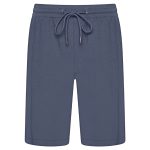 KAM Interlock Casual Shorts with Pin Pleat detail and Zipped Pocket KBS3321 NAVY