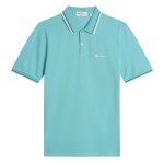 BEN SHERMAN SIGNATURE POLO TURQUOISE