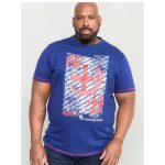 D555 GOAL COMING HOME Football World Cup Printed T-Shirt NAVY