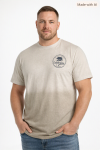 2 - 6XL  KAM Deep Dye California Print Tee KBS5828