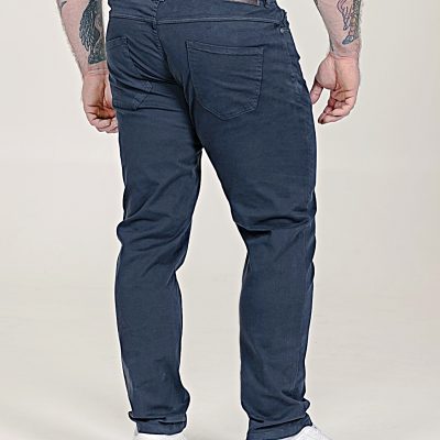 HOME PAGE 16 D555 KELVIN Tapered Fit Stretch Twill Chino with Peach Finish NAVY 502003